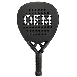 Raqueta de Tenis Personalizada de Fibra de Carbono 3K 12K 18K con Red de Nailon y Logotipo Personalizado para Jugadores de Todos los Niveles - Product Image 4
