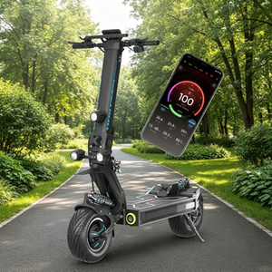 Two-wheel Scooter Lithium Brushless App Control Waterproof Foldable Long Range High-Speed Heavy-Duty Aluminum - Product Image 4