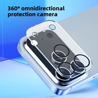 Protecteur d'objectif d'appareil photo anti-rayures 9H avec logo personnalisé OEM en gros d'usine pour iPhone 17 Air Pro Max Protecteur d'appareil photo de téléphone portable
