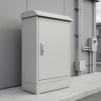 Armoire de distribution électrique sur pied en acier inoxydable 304 IP55, boîtier vide, OEM