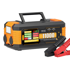 Démarreur de batterie de voiture 10080A Peak 84000mAh 1440CCA 12V/24V pour moto, grands moteurs diesel 16L, camions miniers et camions-bennes - Product Image 1