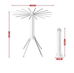 Chất lượng cao Single-<span class=keywords><strong>Tier</strong></span> PP móc áo cho trẻ em tủ quần áo hiển thị trẻ em của thiết kế quần áo nhựa móc linh hoạt tiết kiệm không gian - Product Image 3
