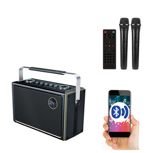 Grandi altoparlanti BT subwoofer da esterno boombox karaoke altoparlante per feste contral remoto grande Speaker portatile - Product Image 6