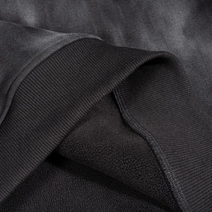 Sweat à capuche Streetwear 480 gsm rétro en détresse à manches détachables pour hommes - Product Image 5