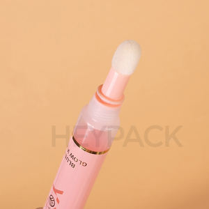 Heypack marque en gros 15ml 30ml doux compressible PE fond de teint liquide tube cosmétique avec brosse - Product Image 4