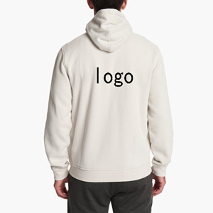 Sudadera con Capucha Personalizada para Hombre, Estilo Y2K, 100% Algodón, Cierre Completo con Logotipo 3D, Talla Grande, Pedido Mínimo Bajo - Product Image 3