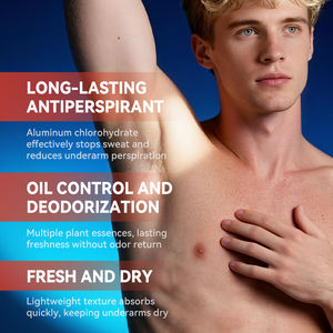 Déodorant anti-transpirant KORMESIC 50 ml pour <span class=keywords><strong>homme</strong></span>, parfum Clean Comfort Charming, protection 48h, marque privée, OEM personnalisé - Product Image 2