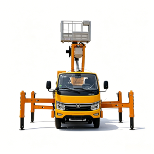 รถกระเช้าไฟฟ้าโฟตอน 21 เมตร 23 เมตร แบบยืดหดได้ สำหรับงานก่อสร้าง - Product Image 1