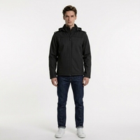 Veste de sport coupe-vent zippée pour homme A217, col montant, respirante, décontractée, grande taille, style Letterman, hiver
