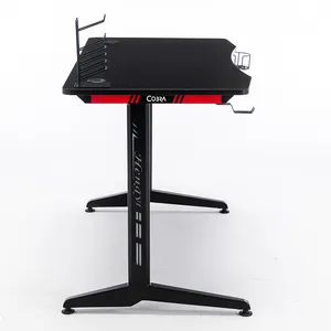 Table de jeu pour ordinateur portable LED en forme de Z, meilleur bureau de jeu, Mesa Gamer