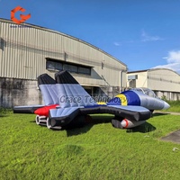 Nuevo diseño de publicidad, helicóptero inflable de PVC, globo inflable de avión gigante con luces LED a la venta