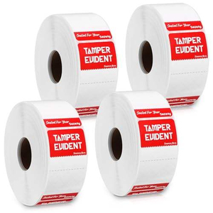 Etiquetas Autoadhesivas Rectangulares de Papel a Prueba de Manipulación, Personalizadas ODM, Anti-Falsificación para Embalaje Logístico - Product Image 5
