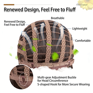 วิกผมผู้ชายผมสั้นตรงสไตล์เกาหลี แนวผมธรรมชาติ แบบเต็มศีรษะ  หมวกตาข่ายกึ่งยืดหยุ่น ใช้ได้ทุกวัน ใยทนความร้อนสูง - Product Image 6