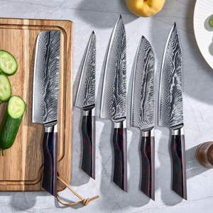 Couteau de chef japonais Amber Aus10 Damas, 73 couches, lame en acier ultra-affûtée, couteaux de cuisine pour cuisines professionnelles, boucher - Product Image 6