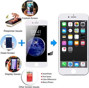 Kit DIY double écran pour remplacement d'écran LCD <span class=keywords><strong>IPHONE</strong></span> <span class=keywords><strong>7</strong></span> Plus & 8 Plus 5,5 pouces Noir & Blanc - Product Image 5