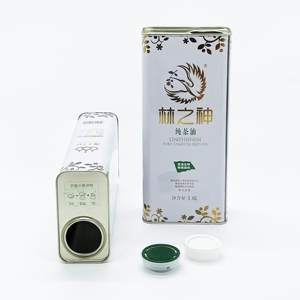 Lata de Hojalata Cuadrada de 1.6L de Alta Calidad Personalizada con Impresión Offset para Almacenamiento de Aceite de Oliva, Galletas, Chocolate y Alimentos - Product Image 3