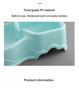 FishPrincess haute qualité 3.8L gris mangeoire pour animaux de compagnie et distributeur d'eau ensemble automatique gravité chien bol de nourriture plastique Durable - Product Image 6