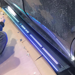 Automatic Electric Power <strong>Side</strong> <strong>Step</strong> Running Boards with LED Lights for Mercedes-Benz AMG <strong>G</strong> 63 G500 G5504X4 2019-2025 2013-2018 - Product Image 4