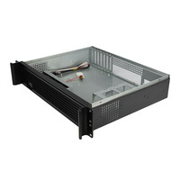 Casing Server ATX Kecil 2U 350mm JBOD Rak Industri yang Dapat Diperpanjang untuk Server Kontainer