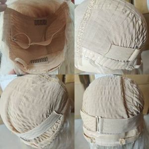 Peluca de <span class=keywords><strong>Cabello</strong></span> Humano <span class=keywords><strong>Corto</strong></span> con Cierre 5x5, sin Pegamento, Color Degradado <span class=keywords><strong>Balayage</strong></span>, Peluca Bob Rubia, Peluca con Frente de Encaje Transparente HD para Mujeres - Product Image 6