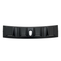 Couverture de toit avant noire mate avec LED blanches pour Toyota Hilux Revo Rocco 2021, accessoires pour Hilux 2015-2021