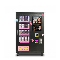 Distributeur automatique de maquillage 24h/24 et 7j/7 avec lecteur de carte, petit distributeur tactile de 18,5 pouces pour perruques, parfums, ongles