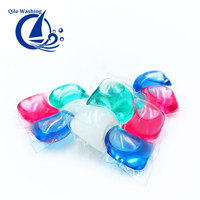 OEM kain Tablet cuci pakaian deterjen Gel pod Laundry cair kapsul deterjen