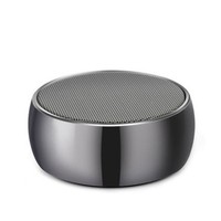 BS01 Enceinte Bluetooth portable 5W de poche, design métallique couleur unie, format MINI, lecture USB/TF, idéale pour l'extérieur et les fêtes, cadeau promotionnel