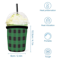 Manchon isotherme réutilisable en néoprène pour tasses à café, porte-boissons personnalisé avec logo, Koozies pour gobelets en papier, bouteilles et gobelets isothermes – Vente en gros