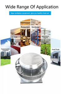 Qingdao Peng sheng Factory RTC Downblast Upblast Dach ventilator Küchen hauben gebläse Fett-und Rauch abluft ventilator 5200CMH 6500CMH - Product Image 2
