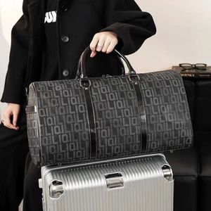 Grand <span class=keywords><strong>Sac</strong></span> de <span class=keywords><strong>Voyage</strong></span> de Luxe <span class=keywords><strong>Noir</strong></span> en <span class=keywords><strong>Cuir</strong></span> PU pour Logo Personnalisé, Léger, Idéal pour Week-end, Sport, Nuitée, Bagage avec Fermeture Éclair pour le <span class=keywords><strong>Voyage</strong></span> - Product Image 3
