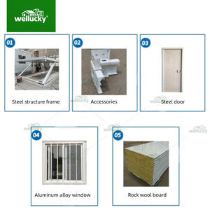 Maison conteneur démontable économique, peu encombrante, pratique, à montage simple, mobile, préfabriquée - Product Image 5