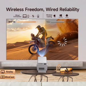 โปรเจคเตอร์ X7 800ANSI รองรับ 8K HD 1080P WiFi6 BT5.4 LCD LED สำหรับใช้งานกลางแจ้งและในบ้าน พกพาสะดวก หน่วยความจำ 16GB RAM - Product Image 5