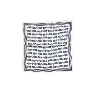 Sciarpa Paisley quadrata 70x70 cm in cotone stampato, accessorio moda per donna - Product Image 1