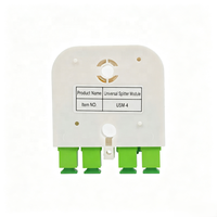 Module Répartiteur PLC 1x4 SC APC USM Universel pour Boîtier de Distribution FTTH Réseau FTTX