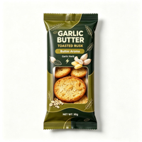 Emballage personnalisé pour barres énergétiques, sachet refermable de qualité alimentaire pour barres protéinées, biscuits, fruits secs, bonbons