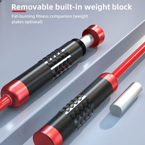 <span class=keywords><strong>Corde</strong></span> à <span class=keywords><strong>sauter</strong></span> lestée professionnelle Aofit avec roulement, anti-emmêlement, pour le fitness des adultes et l'entraînement des étudiants - Product Image 5