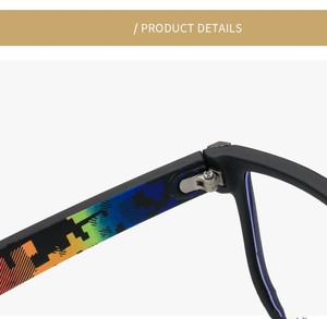 <span class=keywords><strong>Para</strong></span> hombres logotipo privado Reduce la tensión ocular <span class=keywords><strong>para</strong></span> el trabajo en la computadora Filtro de luz azul antideslumbrante Lente de corte azul <span class=keywords><strong>Gafas</strong></span> de computadora rectangulares - Product Image 3