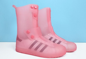 รองเท้าสวมคลุมเท้ากันน้ำกันลื่นหนาและทนทานต่อการฉีกขาด - Product Image 4