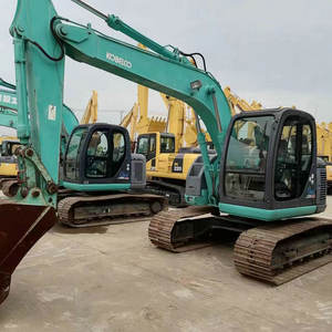 Excavadora usada Kobelco sk135sr buen estado maquinaria de construcción de carreteras sk135sr excavadora de segunda mano sk135sr para Venta barata - Product Image 5