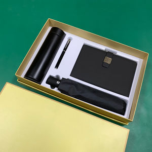 Flacon, parapluie, stylo, carnet de notes, coffret cadeau d'entreprise pour cadeaux de promotion d'entreprise - Product Image 1