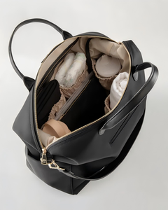 Sacs à couches tendance sur mesure, imperméables, portables, en cuir de qualité supérieure, sacs à langer pour bébé, sacs à couches pour maman, grande capacité, pour bébés - Product Image 2