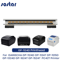Head Printer Thermal GP-1124D GP-1124T GP-1125D GP-1324D GP-1624T GP-1524T untuk Gainscha Gprinter, 2*15 Pin, 200dpi