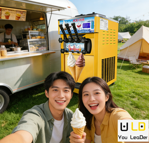 Máquina de <span class=keywords><strong>Helados</strong></span> Suaves Comercial LD, Máquina de <span class=keywords><strong>Helados</strong></span> Suaves con Doble Compresor, Equipo Comercial para la Industria Alimentaria - Product Image 4