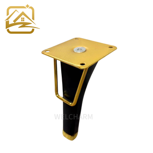 Patas de sofá modernas de fábrica, sólidas, de 15cm/18cm, de tubo de alambre cromado, patas metálicas para sofá, patas de hierro para muebles, económicas para sofá cama y armario. - Product Image 1