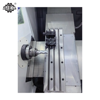 Machine de tournage verticale à lit incliné SYNTEC De10 (iKC10) CNC |   Tour à métaux de haute précision à 3 axes avec plusieurs supports d'outils |   CNC 360 mm