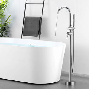 Juego De grifo De baño De soporte sin suelo, grifo De <span class=keywords><strong>Banera</strong></span>, juego De mezclador De <span class=keywords><strong>ducha</strong></span>, grifo De bañera De Baño - Product Image 4