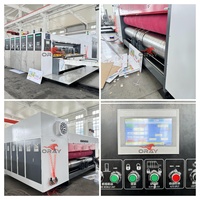 Nueva Impresora de Tinta al Vacío Oray Totalmente Automática para Ranurado y Troquelado de Cartón Corrugado, Sin Desviación, Precisión de Larga Duración, Inteligente