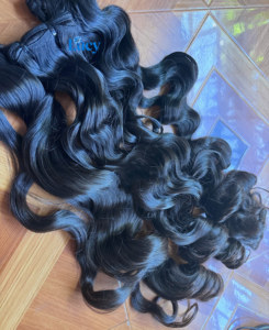 Raw Unprocessed Double Drawn Vietnamese Hair Bundles Wholesale Vendor 12A Grade 100% Natural Cuticle Aligned Virgin Human Hair - Product Image 1