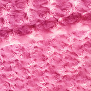 100% de punto de poliéster Rosa patrón PV tejido de felpa con remolino en relieve - Product Image 3